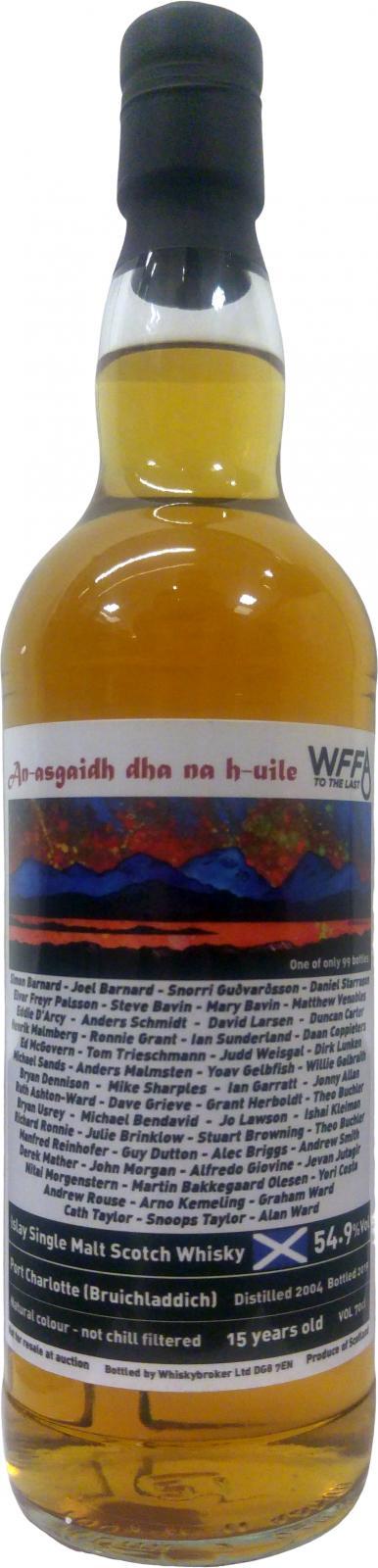 Port Charlotte An-asgaidh dha na h-uile WFFA Private Cask
