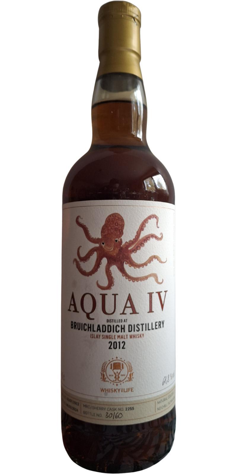 Bruichladdich 2012 WhfL AQUA IV