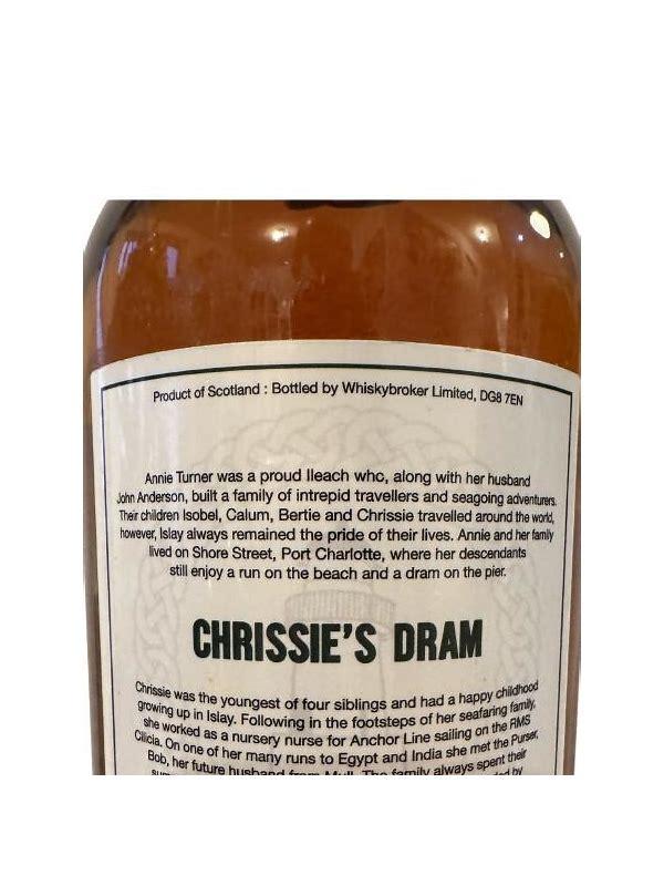 Bruichladdich 10-year-old WhB Chrissie's Dram