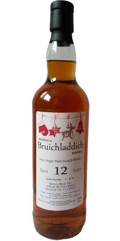 Bruichladdich 2003 WhB