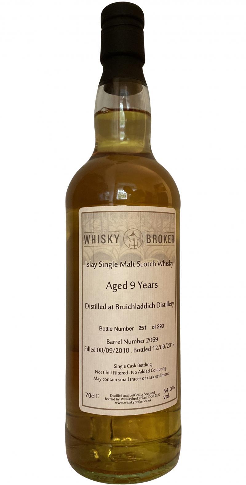 Bruichladdich 2010 WhB