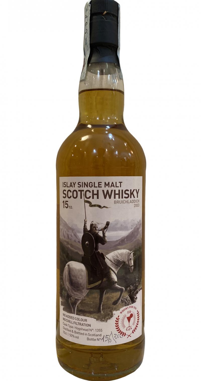 Bruichladdich 2003 WFY