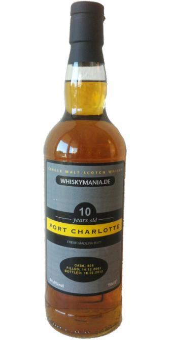 Port Charlotte 2001 Wm.de Private Cask Bottling