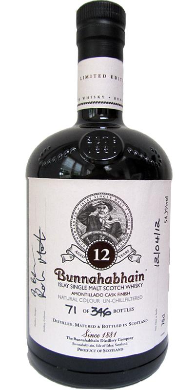 Bunnahabhain 12-year-old Feis Ile 2012