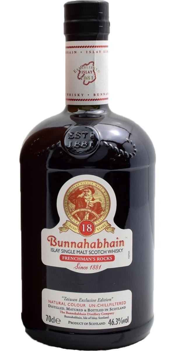Bunnahabhain 18-year-old Frenchman's Rocks