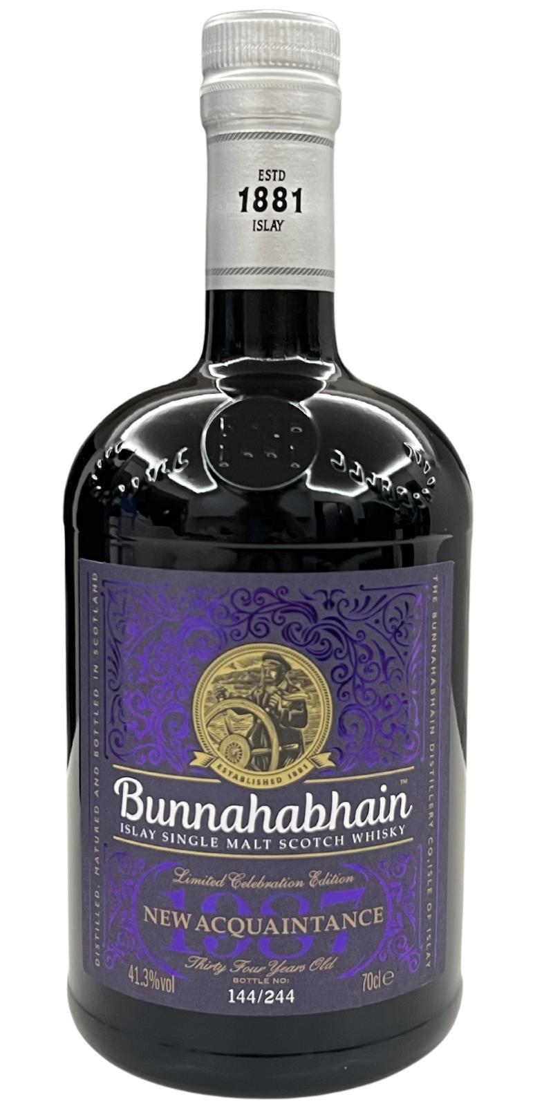 Bunnahabhain 1987 New Acquaintance - Release 2021