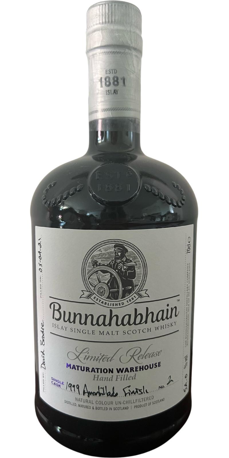 Bunnahabhain 1999 Limited Release - Maturation Warehouse