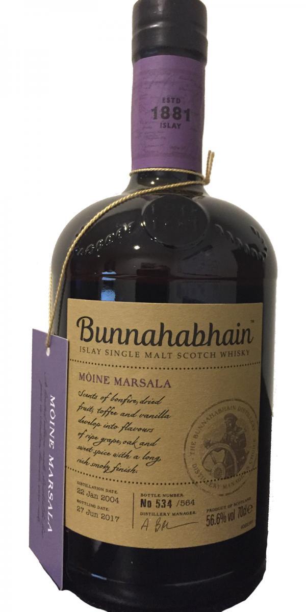 Bunnahabhain 2004 - Mòine Marsala Distillery Exclusive