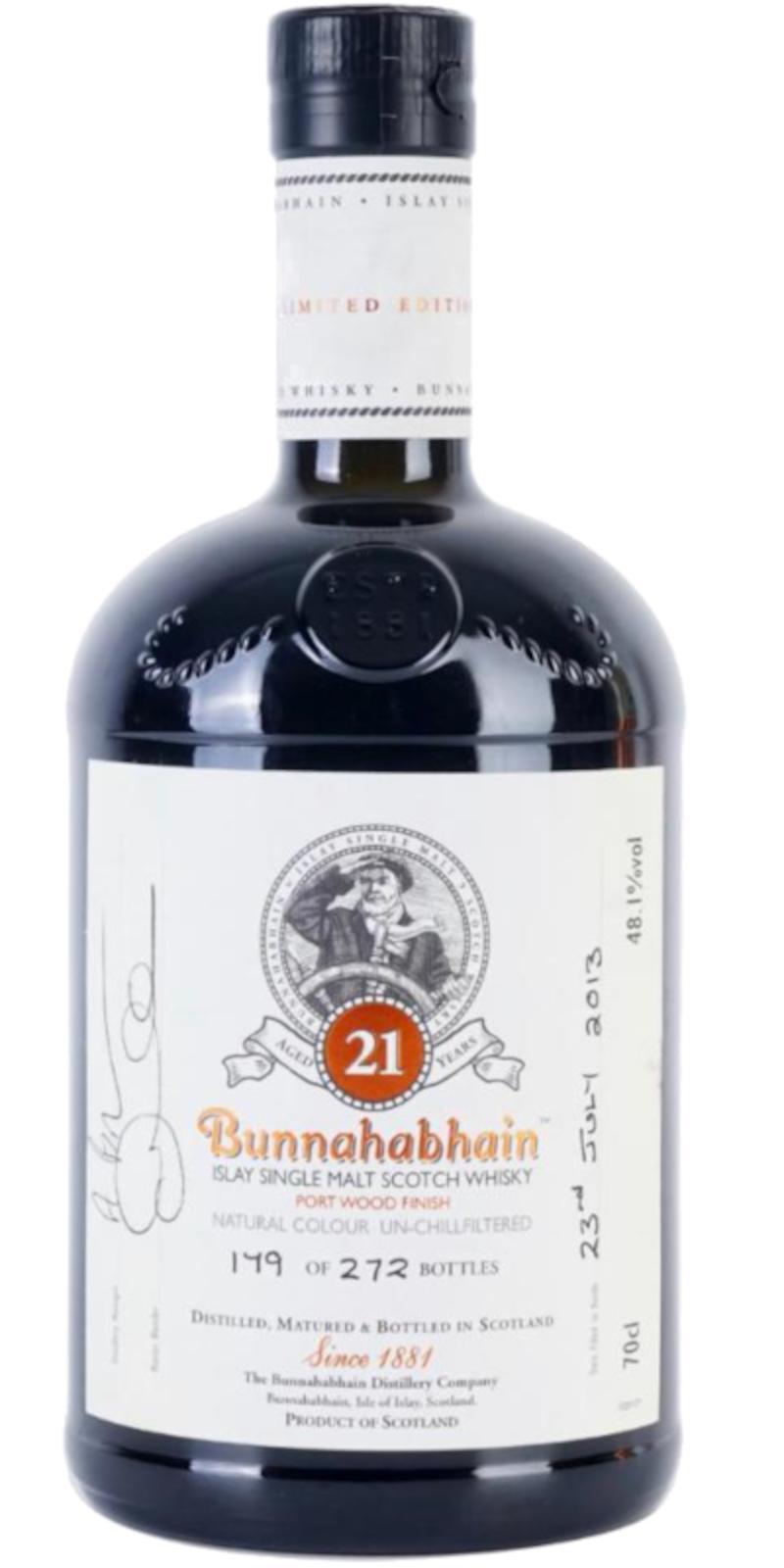 Bunnahabhain 21-year-old