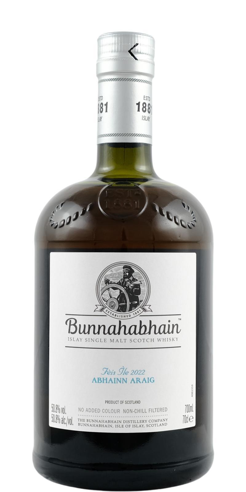 Bunnahabhain Abhainn Araig Feis Ile 2022