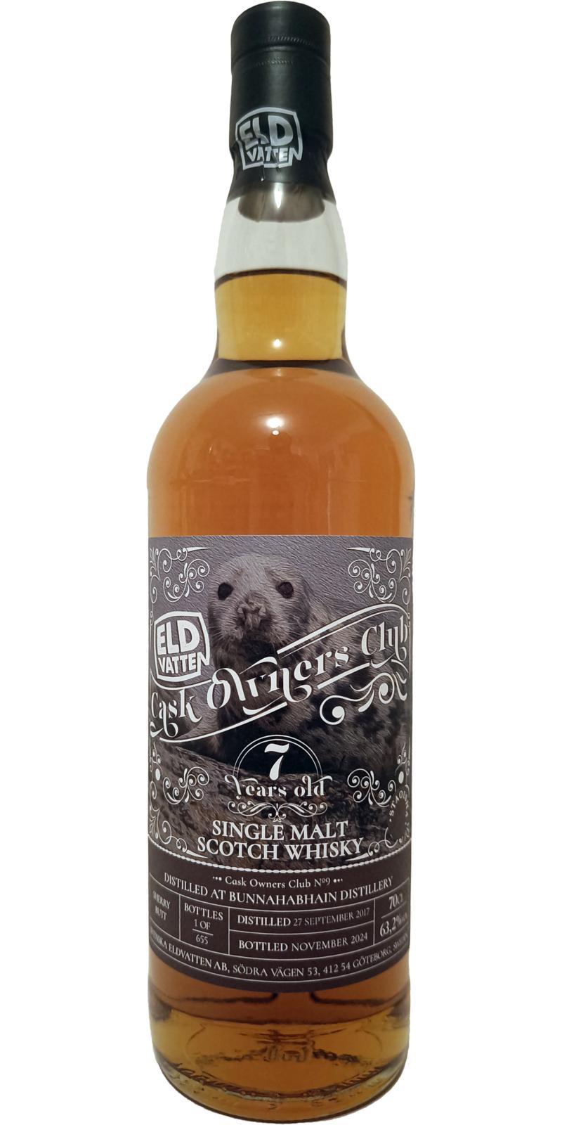 Staoisha 2017 Cask Owners Club No9