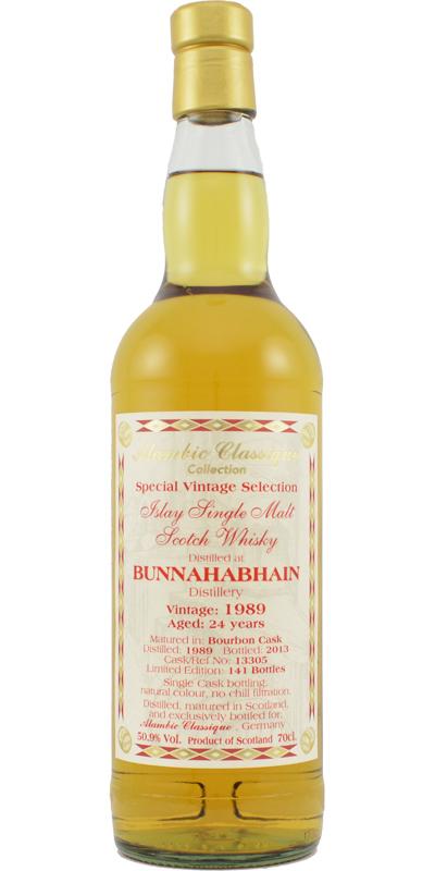 Bunnahabhain 1989 AC Special Vintage Selection