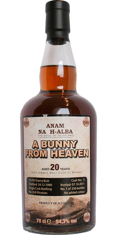 Bunnahabhain 1990 ANHA A Bunny From Heaven