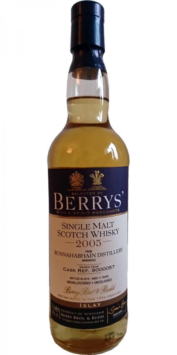 Bunnahabhain 2005 BR Berrys'