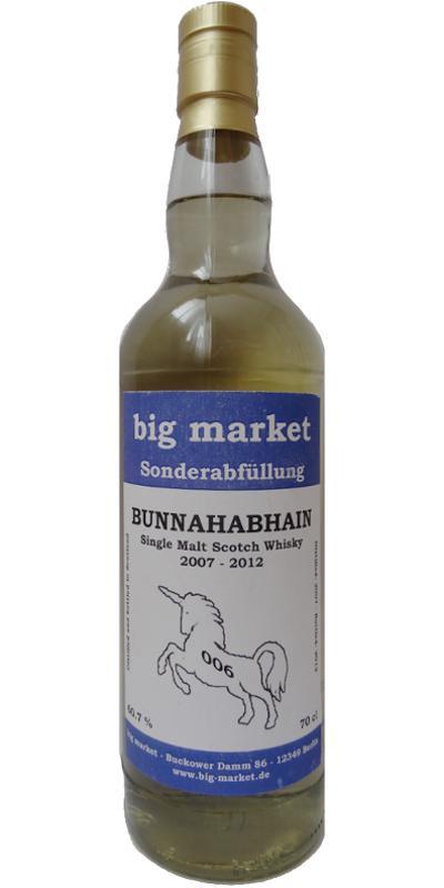 Bunnahabhain 2007 BM Sonderabfüllung Nr. 006