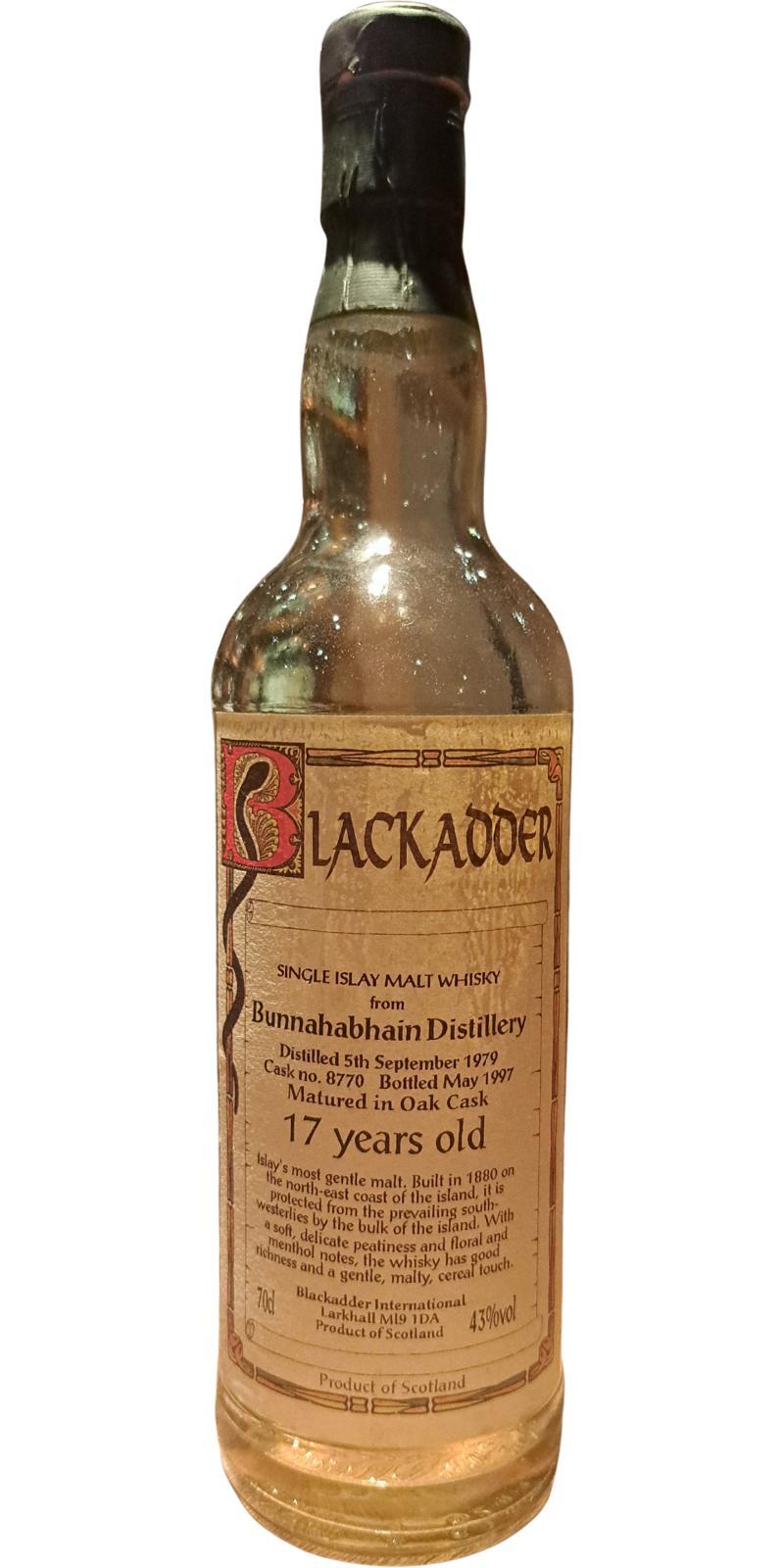 Bunnahabhain 1979 BA