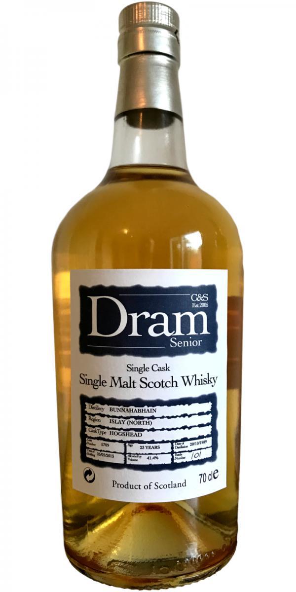 Bunnahabhain 1989 C&S Dram Senior