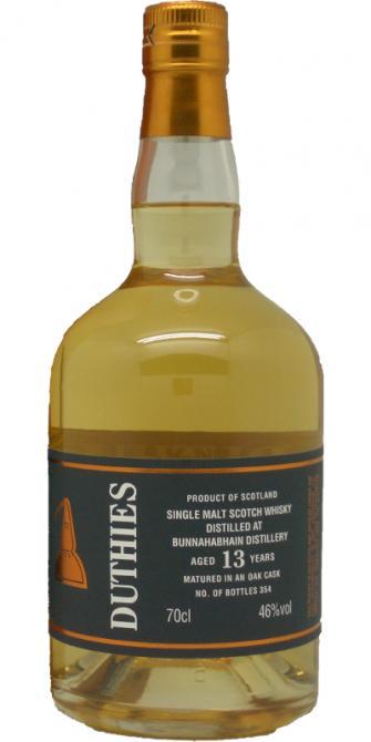 Bunnahabhain 13-year-old CA Duthies
