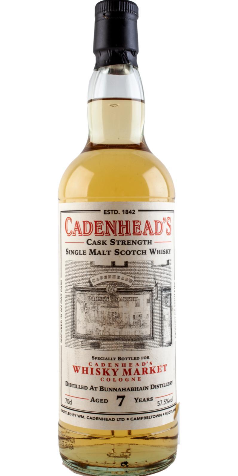 Bunnahabhain 2013 CA Cadenhead's Whisky Market Cologne
