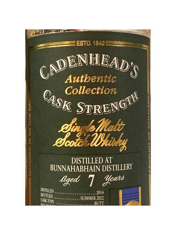 Bunnahabhain 2014 CA Authentic Collection