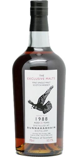 Bunnahabhain 1988 CWC The Exclusive Malts