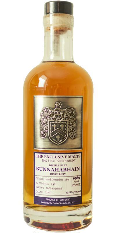Bunnahabhain 1989 CWC The Exclusive Malts