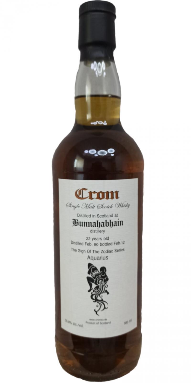 Bunnahabhain 1990 Cr Aquarius - The Sign Of The Zodiac Series