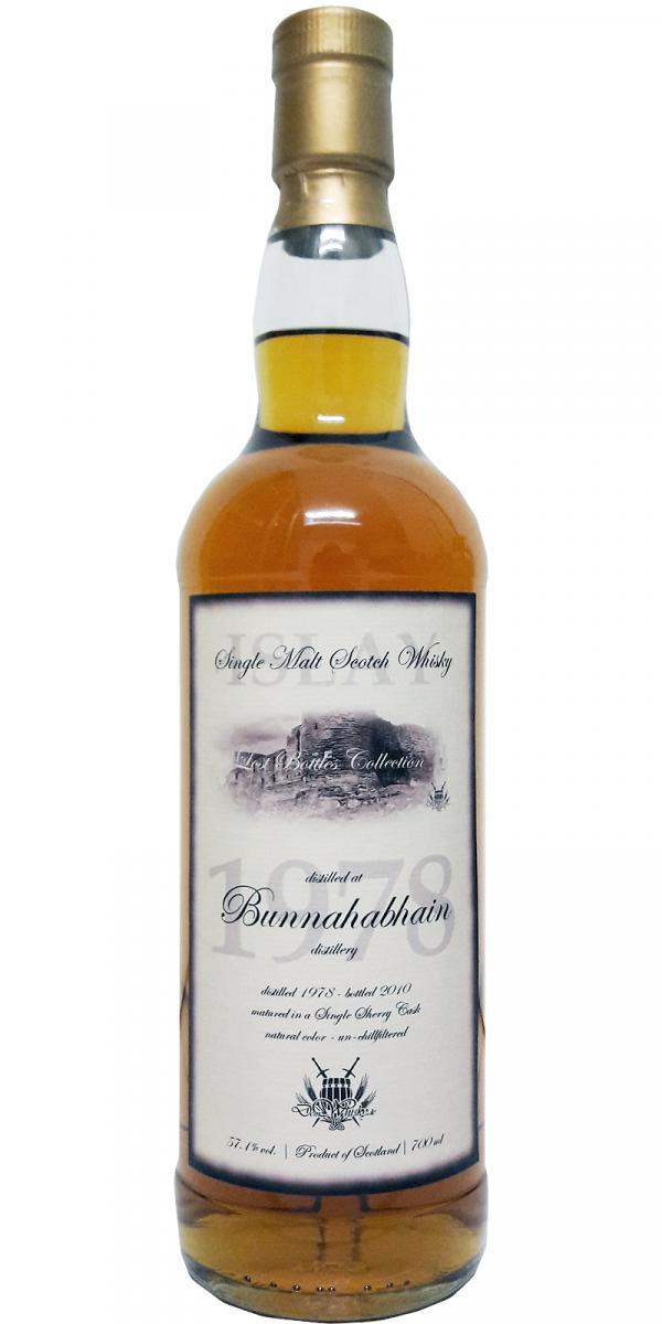 Bunnahabhain 1978 DW Lost Bottles Collection