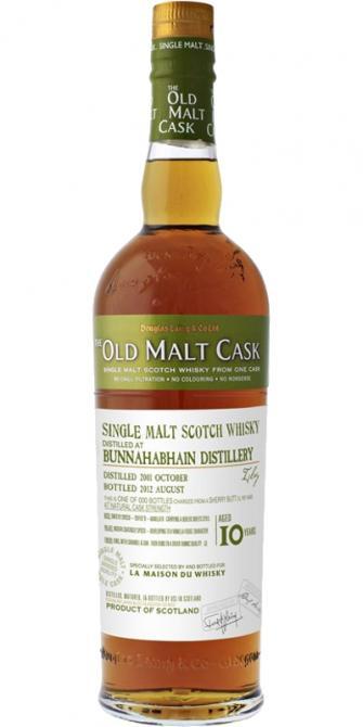 Bunnahabhain 2001 DL The Old Malt Cask