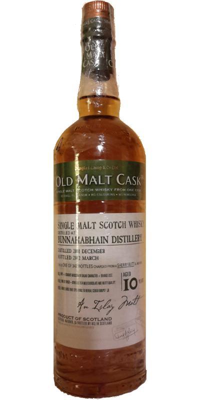 Bunnahabhain 2001 DL The Old Malt Cask