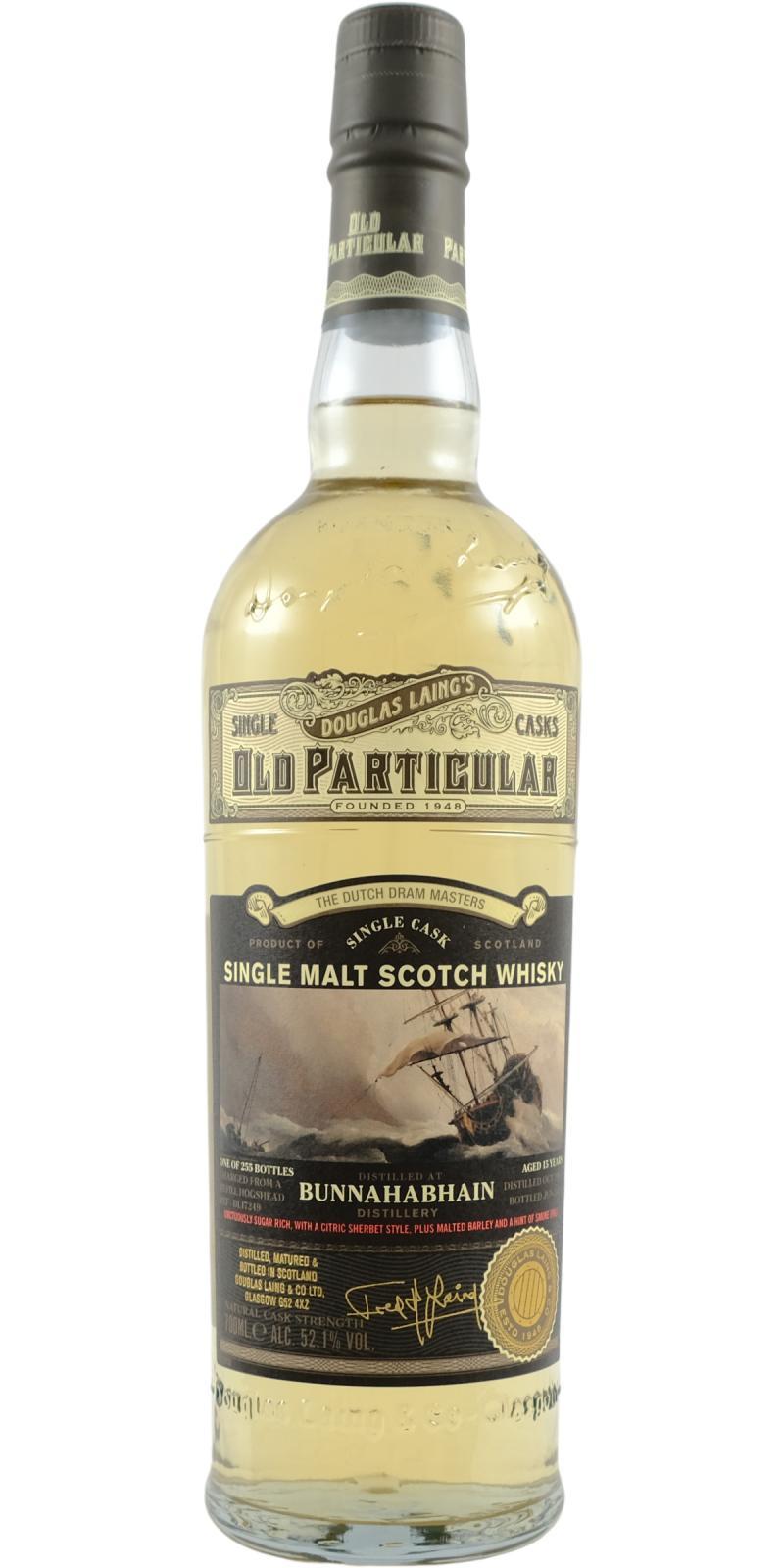 Bunnahabhain 2007 DL Old Particular - The Dutch Dram Masters