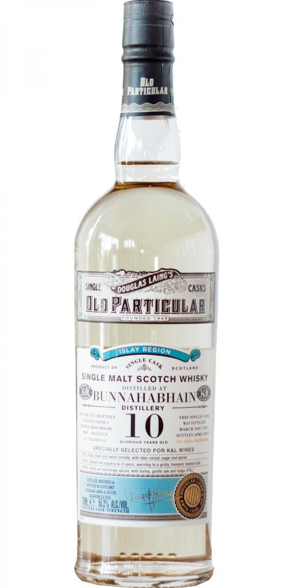 Bunnahabhain 2007 DL Old Particular