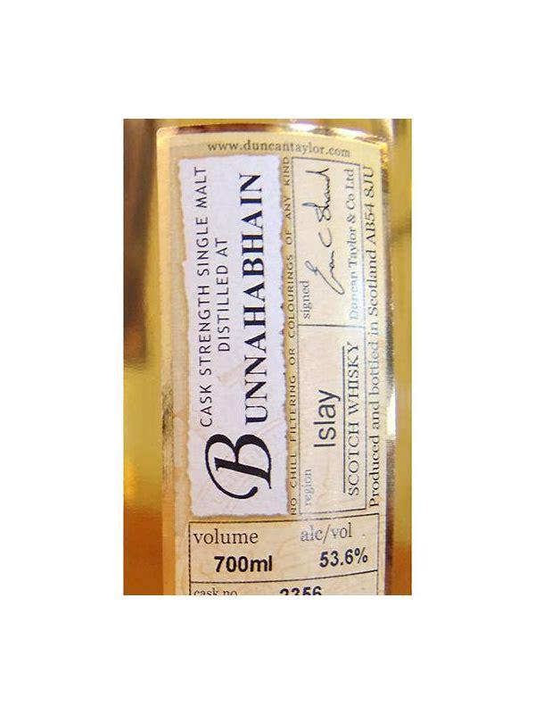 Bunnahabhain 1988 DT Dimensions