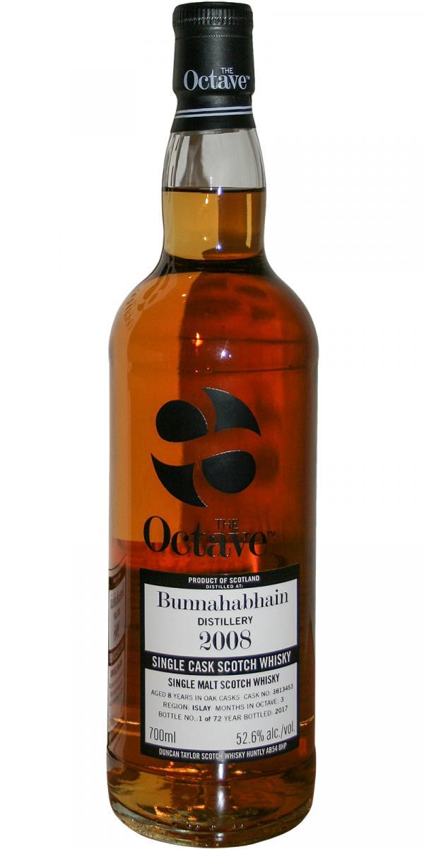 Bunnahabhain 2008 DT The Octave