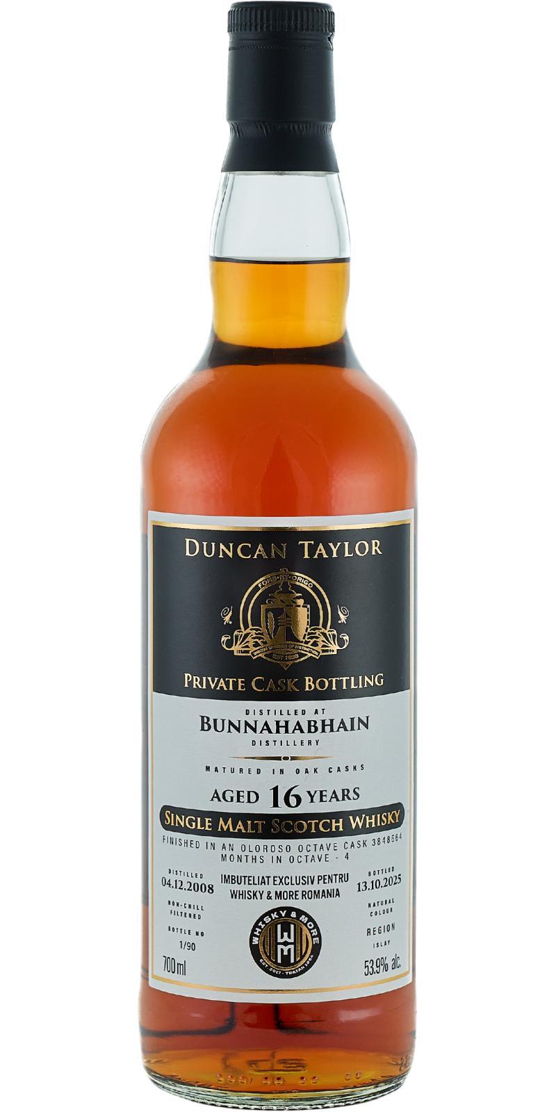 Bunnahabhain 2008 DT The Octave