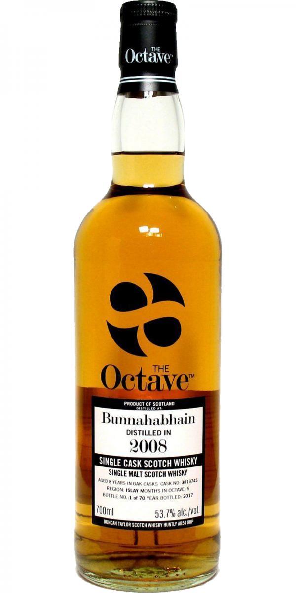 Bunnahabhain 2008 DT The Octave