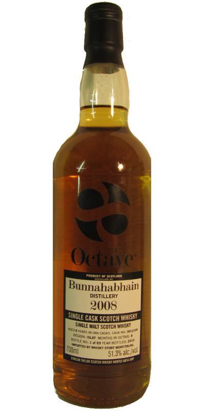 Bunnahabhain 2008 DT The Octave