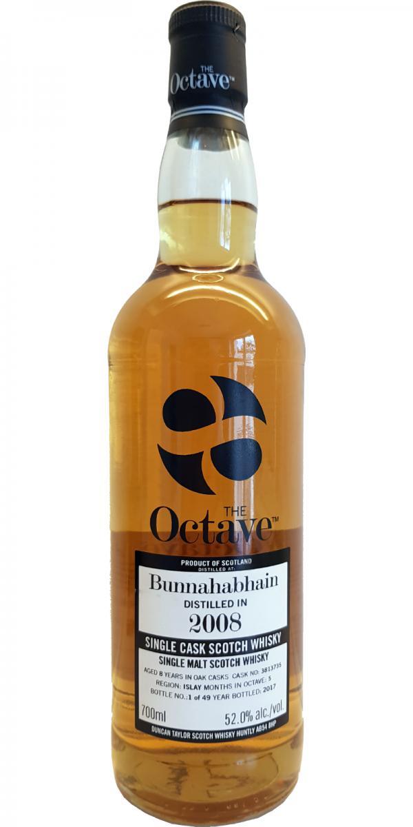 Bunnahabhain 2008 DT The Octave