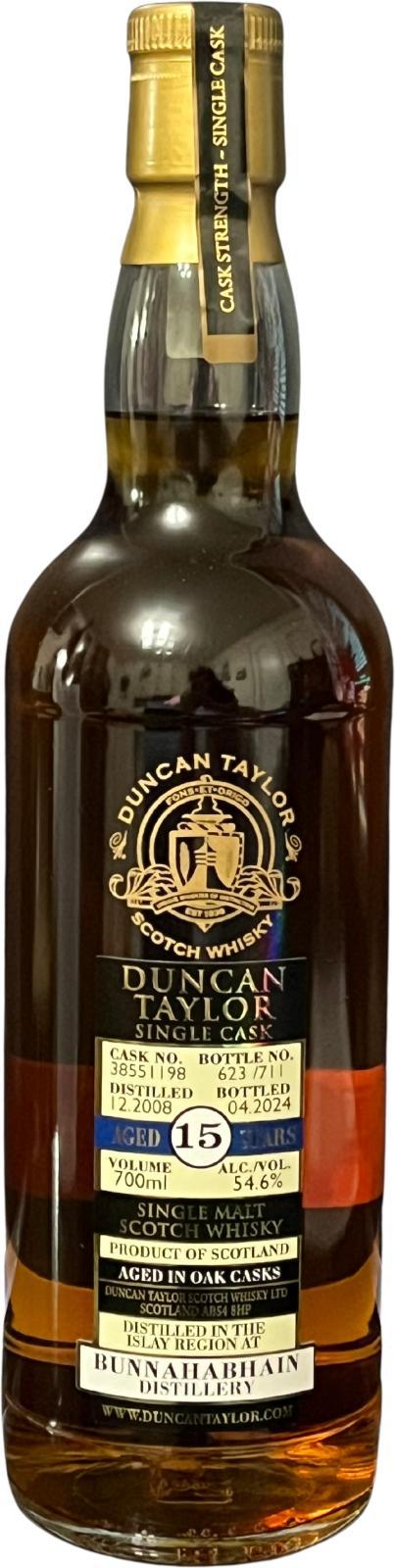 Bunnahabhain 2008 DT Single Cask
