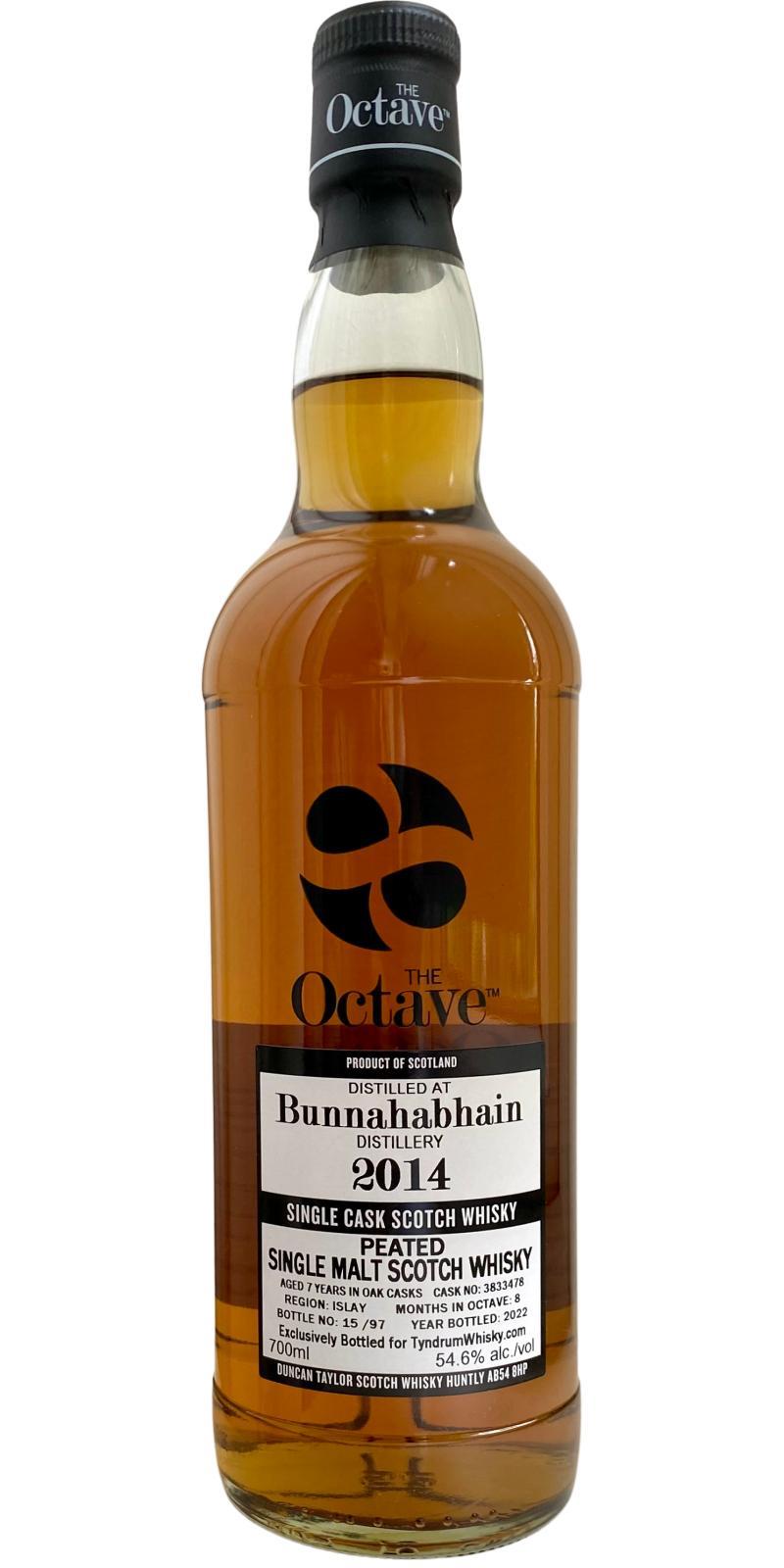 Bunnahabhain 2014 DT The Octave - Peated