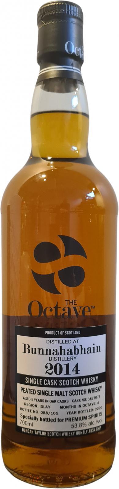 Bunnahabhain 2014 DT The Octave - Cask Strength