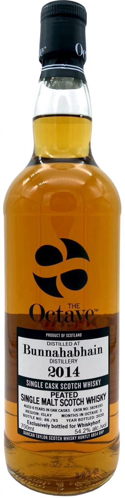 Bunnahabhain 2014 DT The Octave - Peated