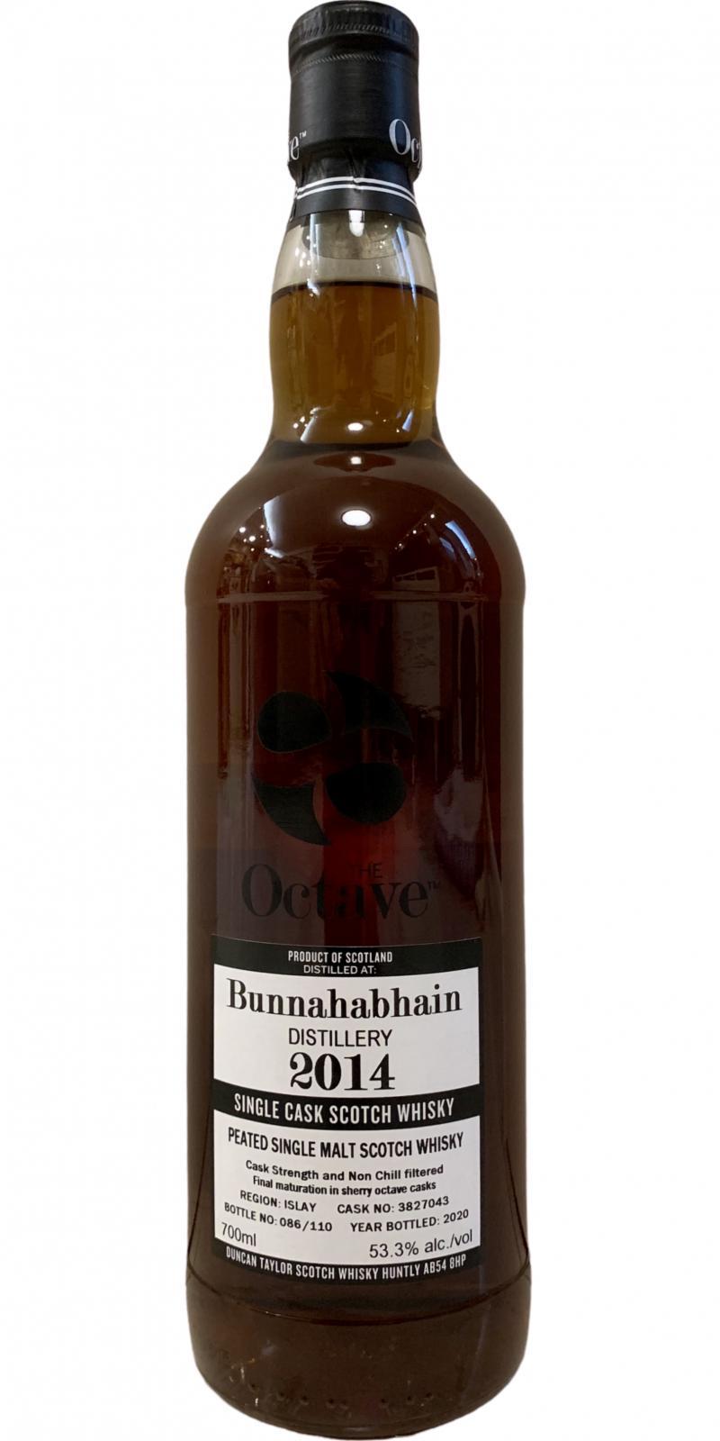 Bunnahabhain 2014 DT The Octave