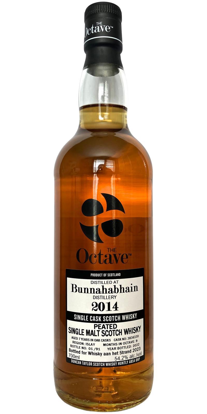 Bunnahabhain 2014 DT The Octave - Peated