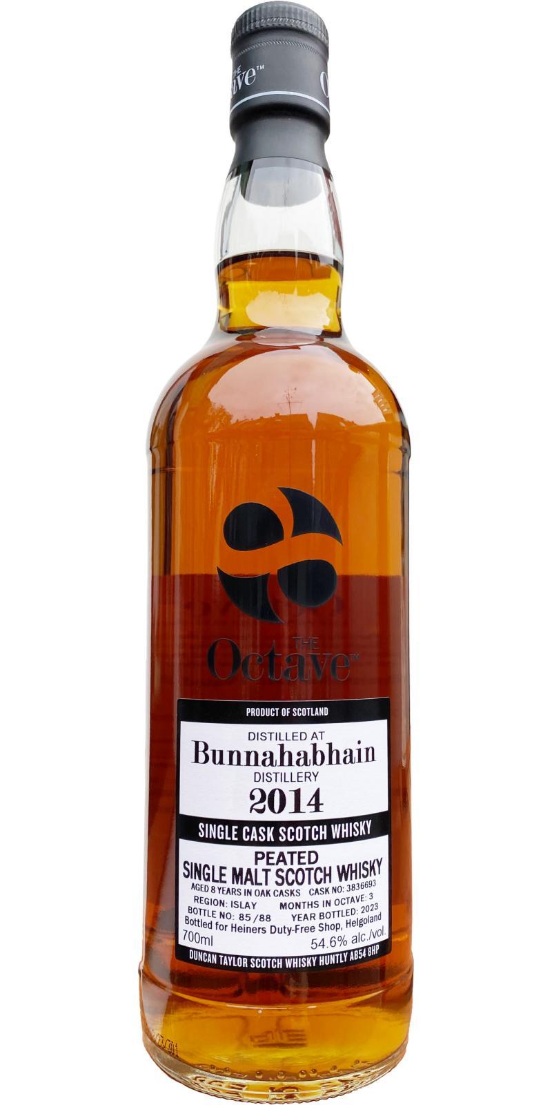 Bunnahabhain 2014 DT The Octave - Peated