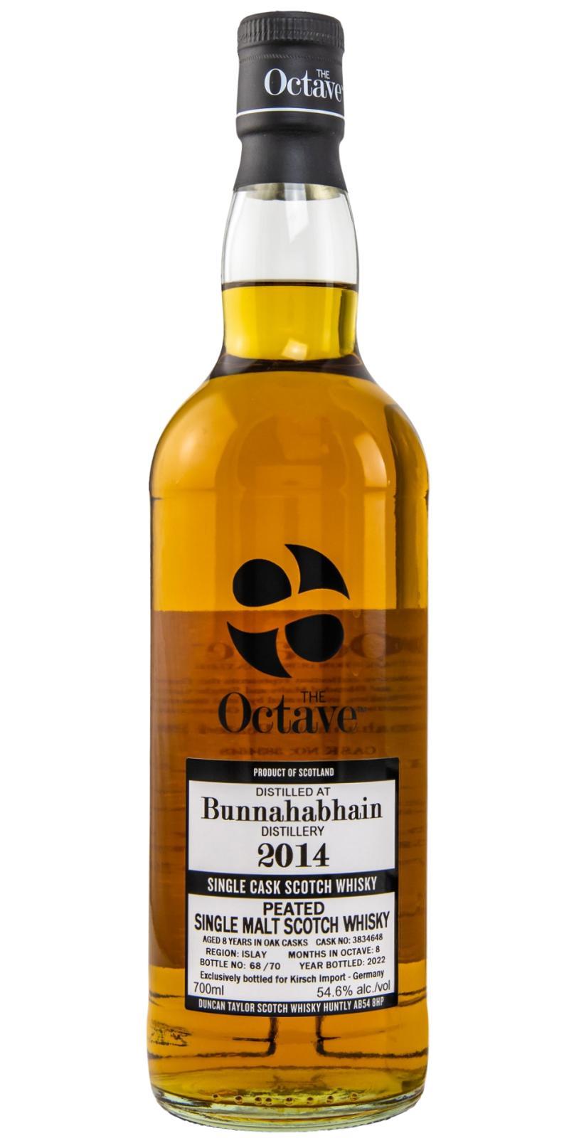 Bunnahabhain 2014 DT The Octave