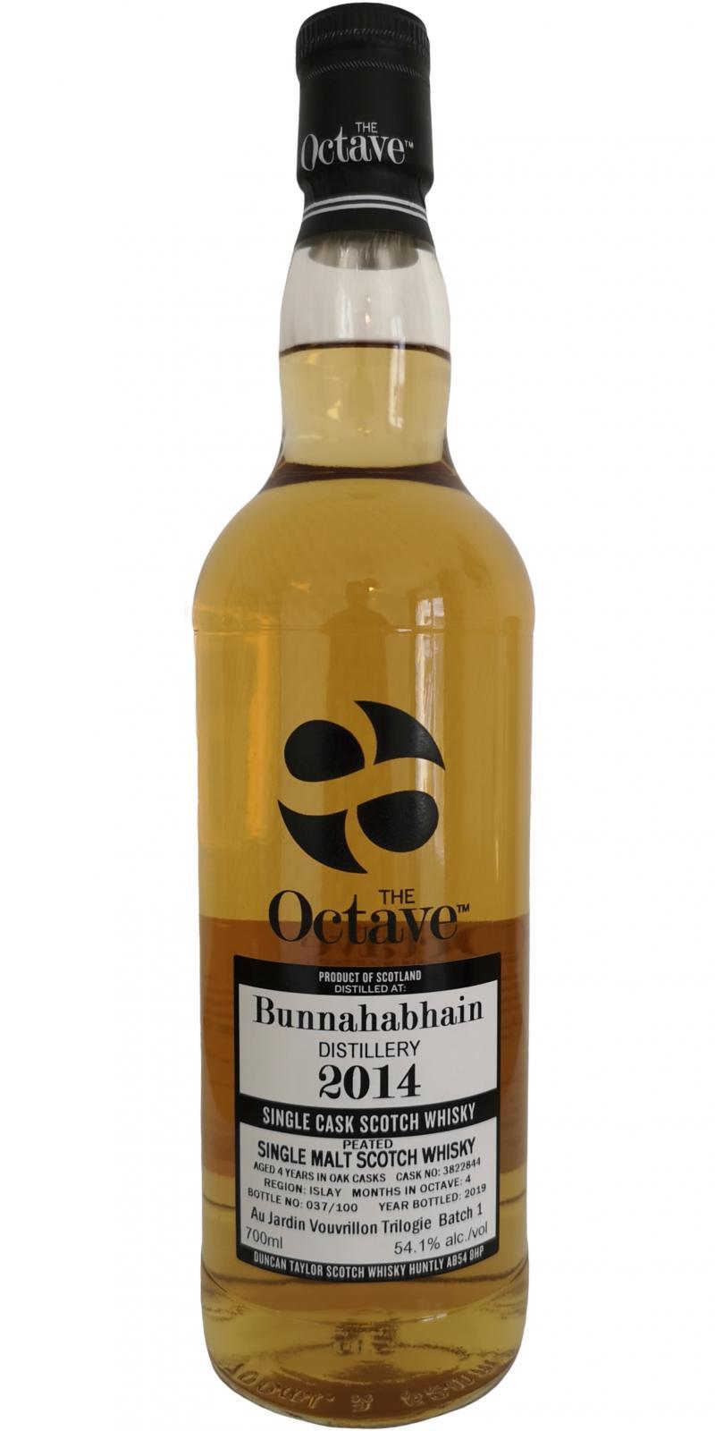 Bunnahabhain 2014 DT Peated The Octave