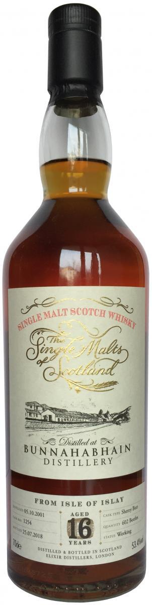 Bunnahabhain 2001 ElD The Single Malts of Scotland