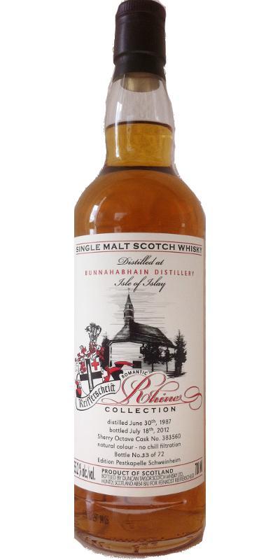 Bunnahabhain 1987 FR Romantic Rhine Collection