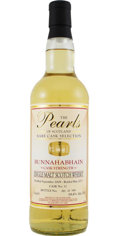 Bunnahabhain 2009 G&C The Pearls of Scotland